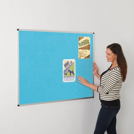 ColourPlus Aluminium Framed Noticeboard